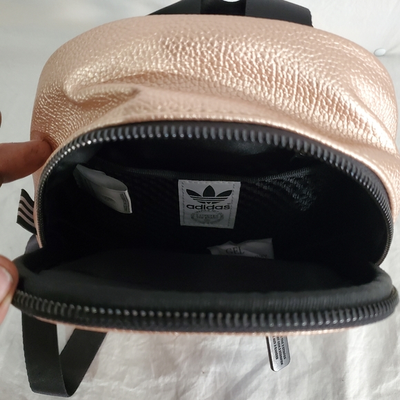 Adidas Originals Mini Pu Leather Backpack - Picture 3 of 7